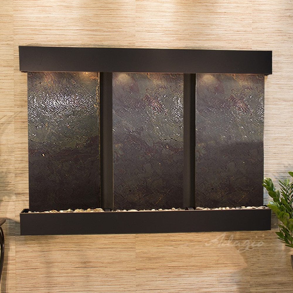 OlympusFalls-Multi-ColorFeatherStone-BlackenedCopper-SquaredCorners - Outdoor Art Pros