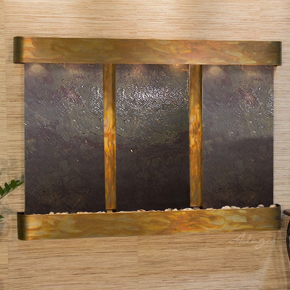 OlympusFalls-Multi-ColorFeatherStone-RusticCopper-RoundedCorners - Outdoor Art Pros