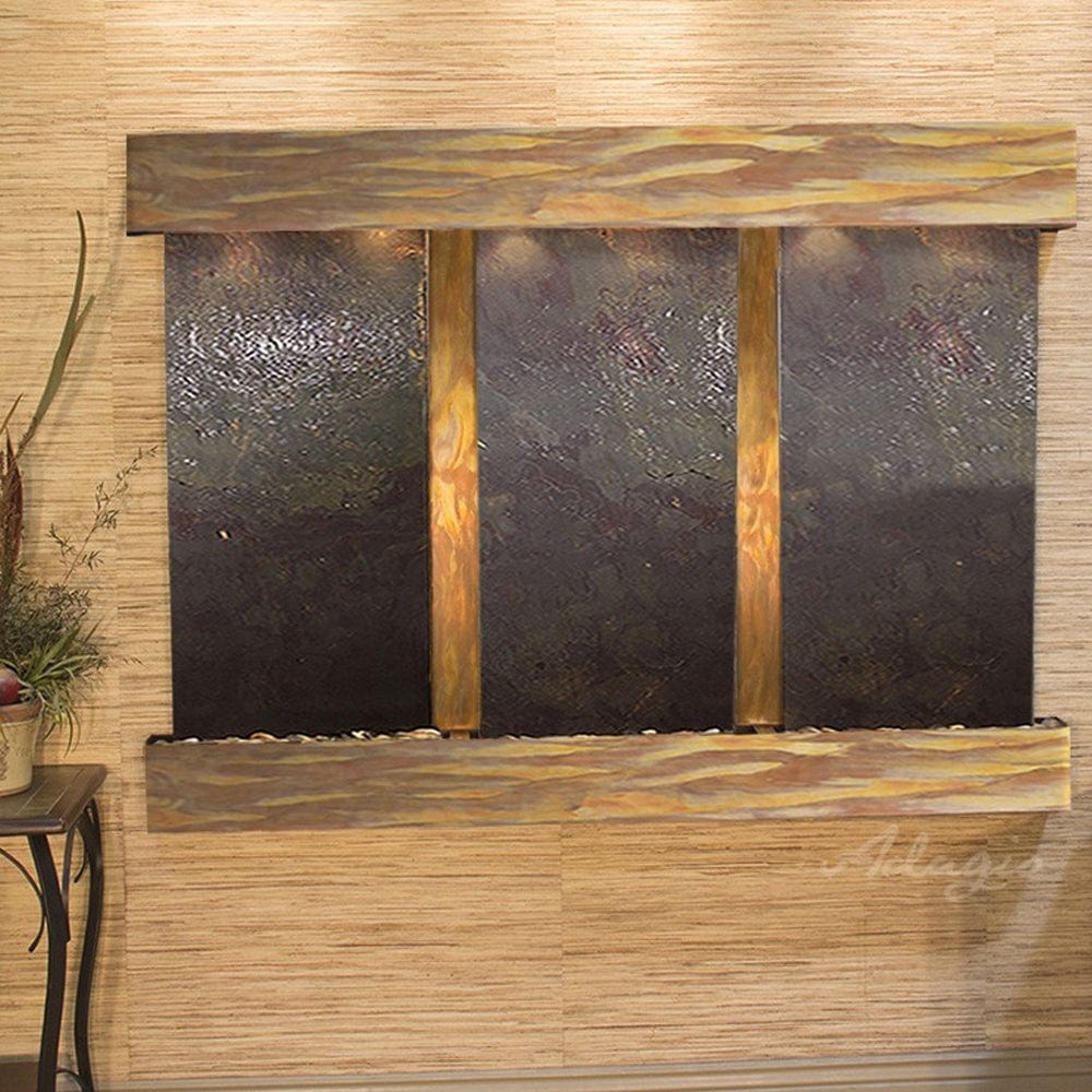 OlympusFalls-Multi-ColorFeatherStone-RusticCopper-SquaredCorners - Outdoor Art Pros