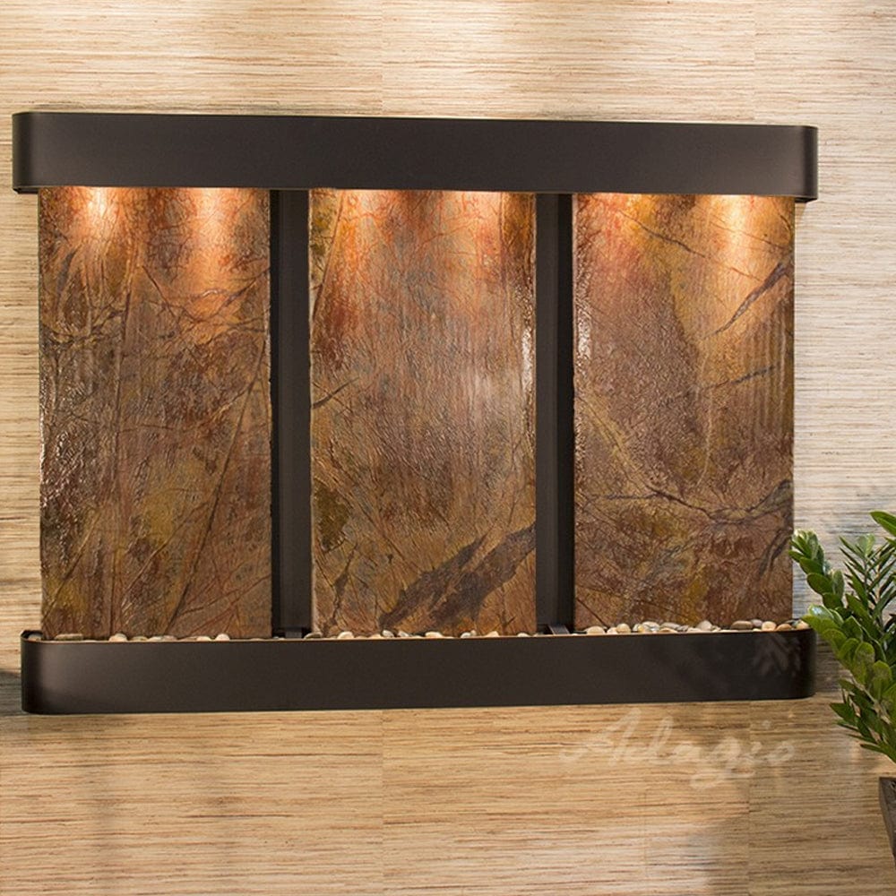 OlympusFalls-RainforestBrownMarble-BlackenedCopper-RoundedCorners - Outdoor Art Pros