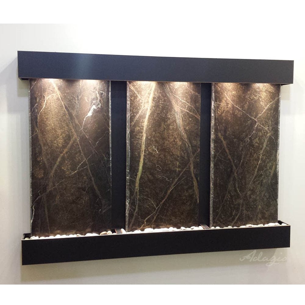 OlympusFalls-RainforestGreenMarble-BlackenedCopper-SquaredCorners - Outdoor Art Pros