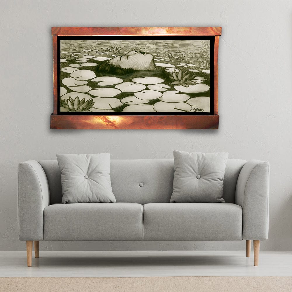 Ophelia Wall Fountain - Outdoor Art Pros