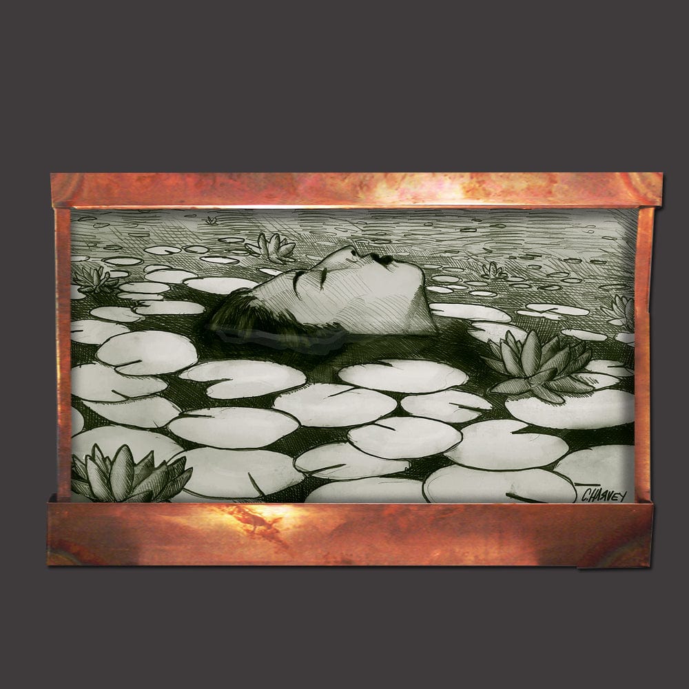 Ophelia Wall Fountain - Outdoor Art Pros