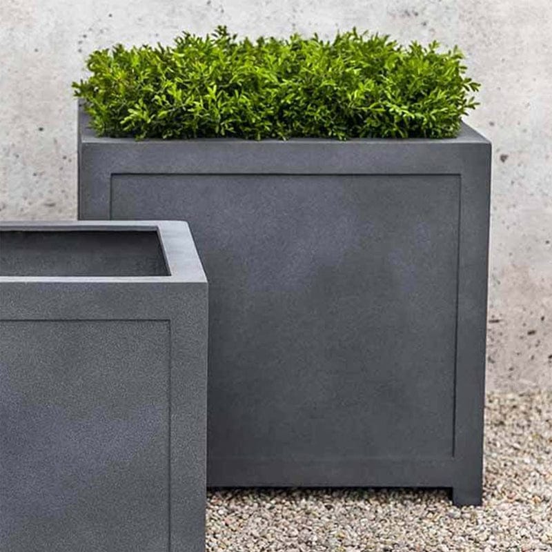 Oxford Square Planter in English Lead Lite - Outdoor Art Pros
