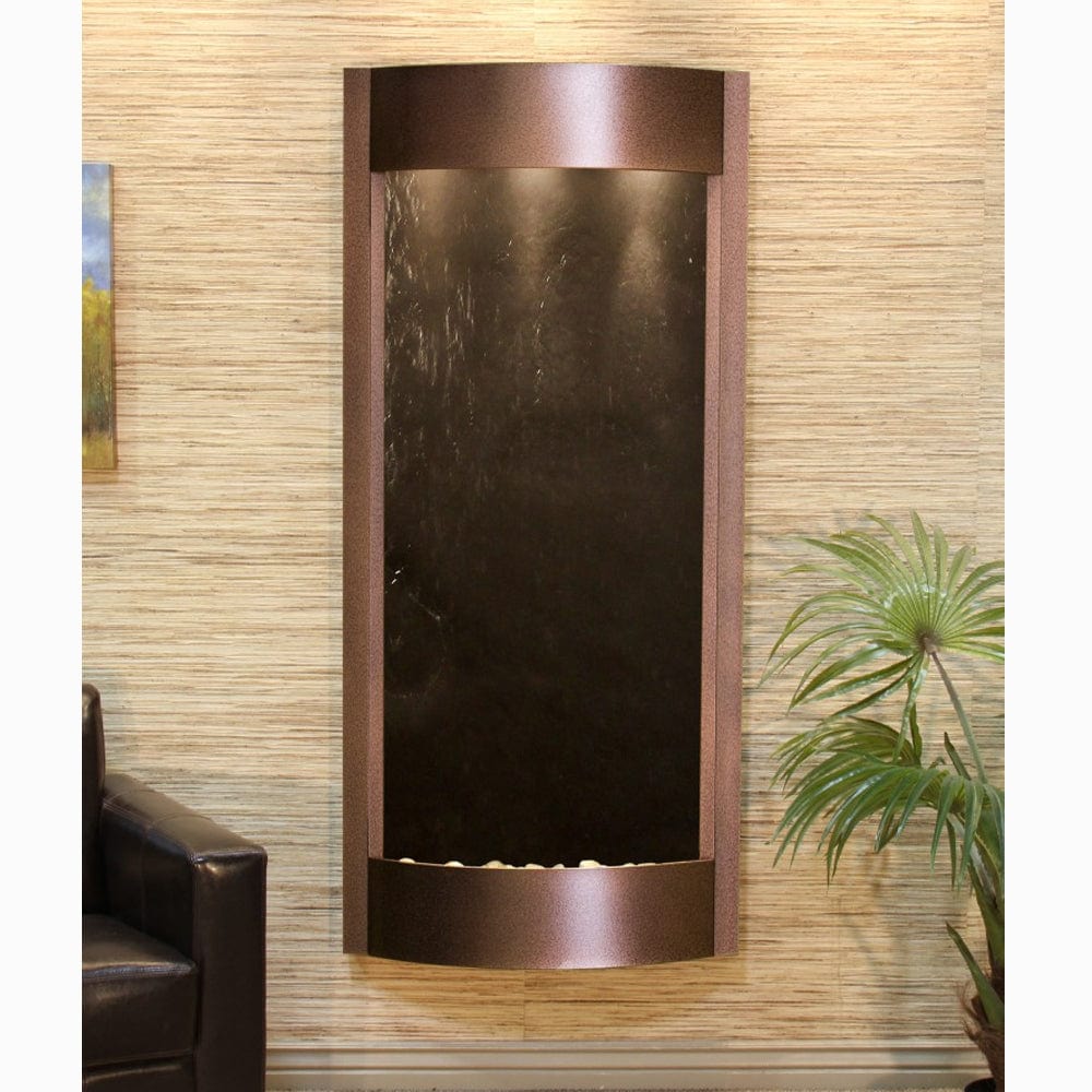 PacificaWaters-BlackFeatherStone-CopperVein - Outdoor Art Pros