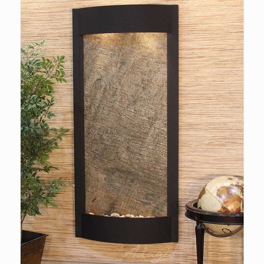 PacificaWaters-GreenFeatherStone-TexturedBlack - Outdoor Art Pros