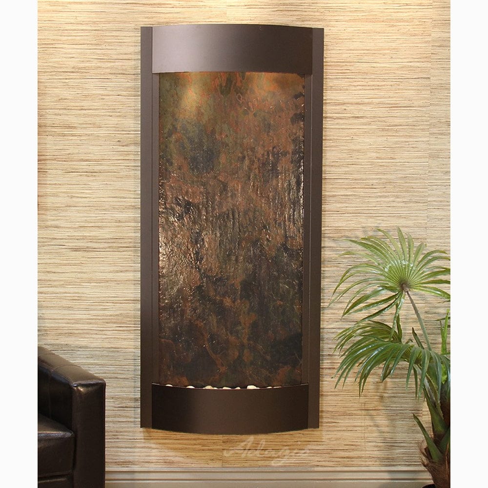 PacificaWaters-Multi-ColorFeatherStone-AntiqueBronze - Outdoor Art Pros