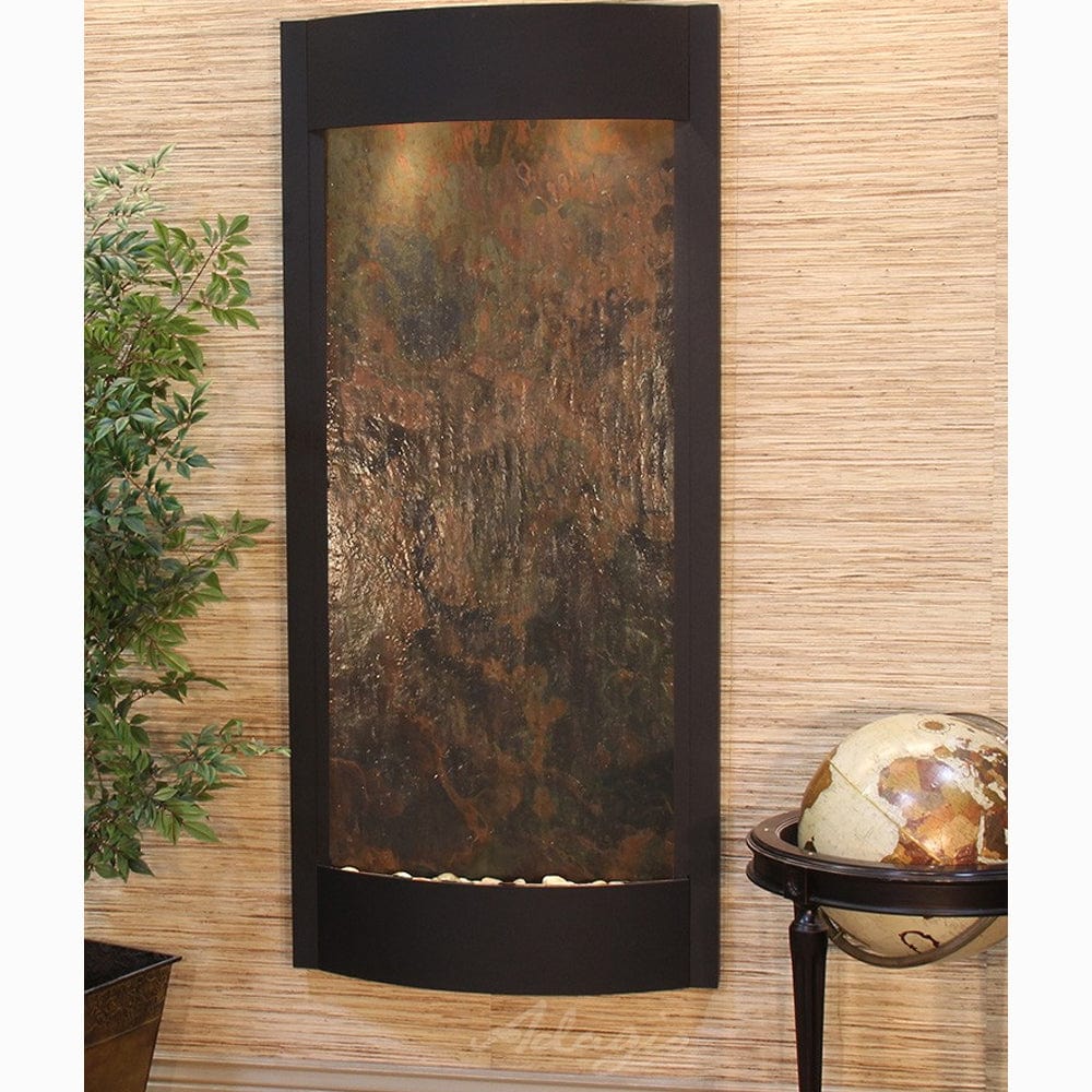 PacificaWaters-Multi-ColorFeatherStone-TexturedBlack - Outdoor Art Pros