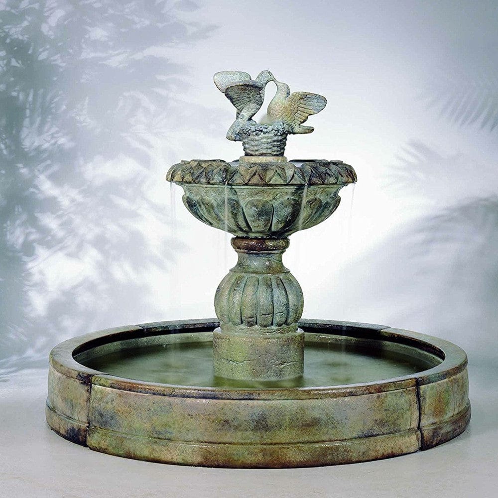 Paloma Cascada Outdoor Fountain in Valencia Pool-Outdoor Art Pros