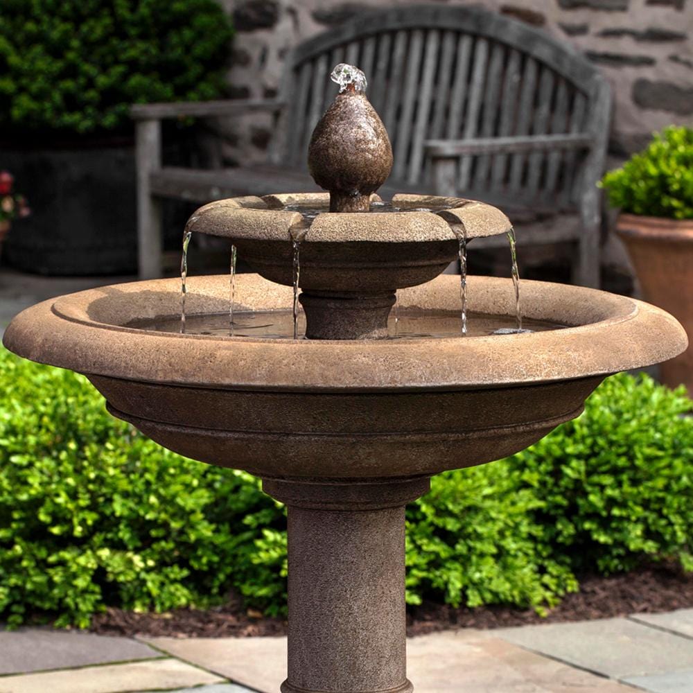Palos Verdes Tiered Garden Fountain - Outdoor Art Pros