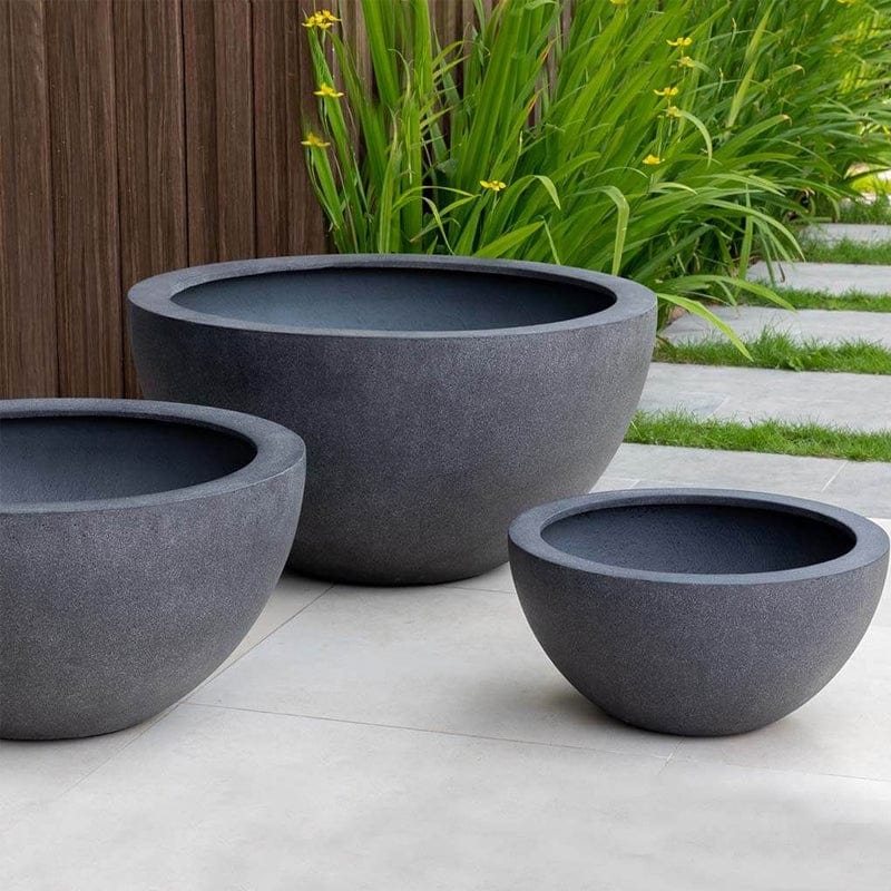 Piccadilly Planter Charcoal Premium Lite® - Outdoor Art Pros
