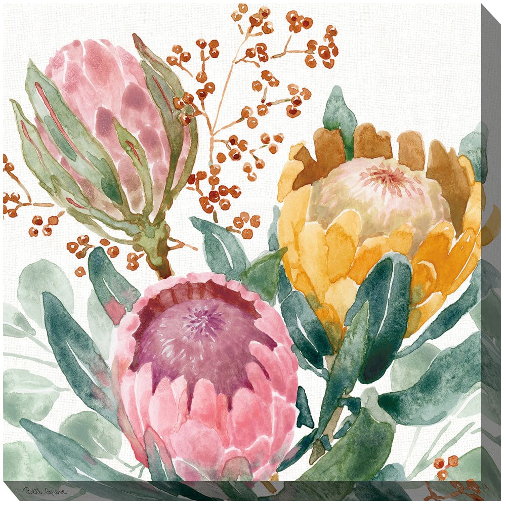 Protea Passion Outdoor Art - Outdoor Art Pros