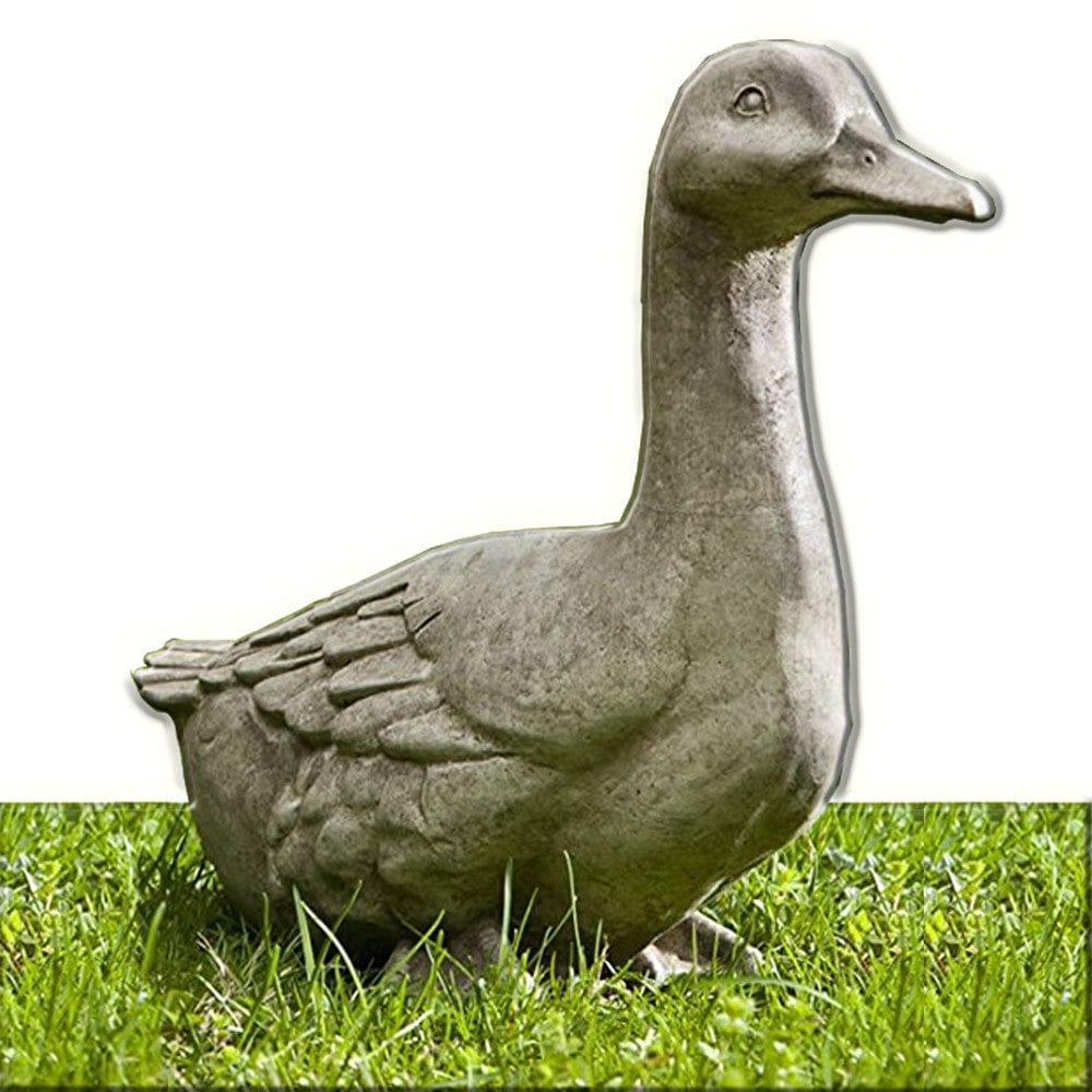 Quackers Cast Stone Garden Statue - Outdoor Art Pros