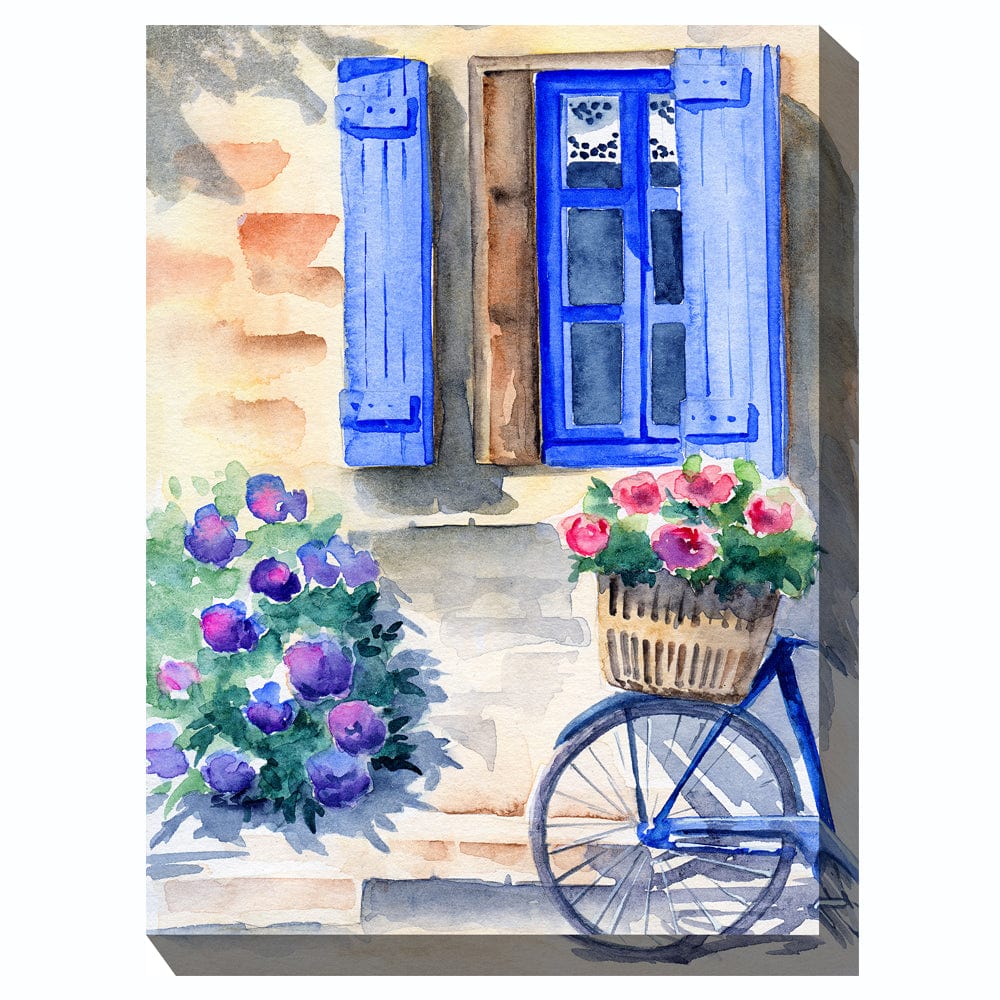 Quaint Cottage Outdoor Canvas Art - Outdoor Art Pros