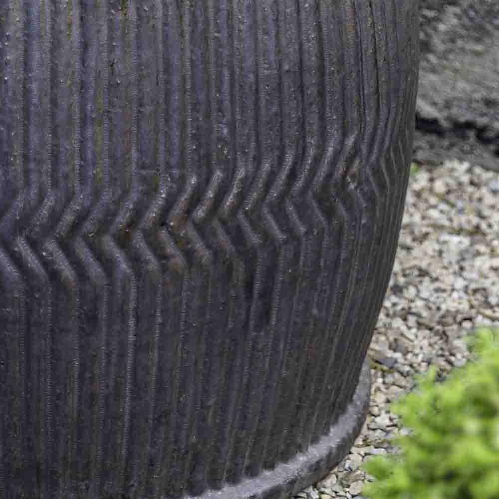 Rain Barrel Fountain - Bronze - Outdoor Art Pros