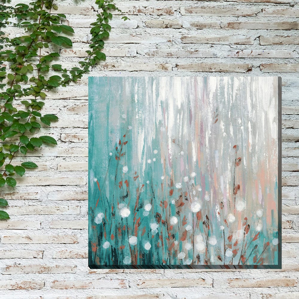 Rain on Willow Outdoor Canvas Art - Outdoor Art Pros