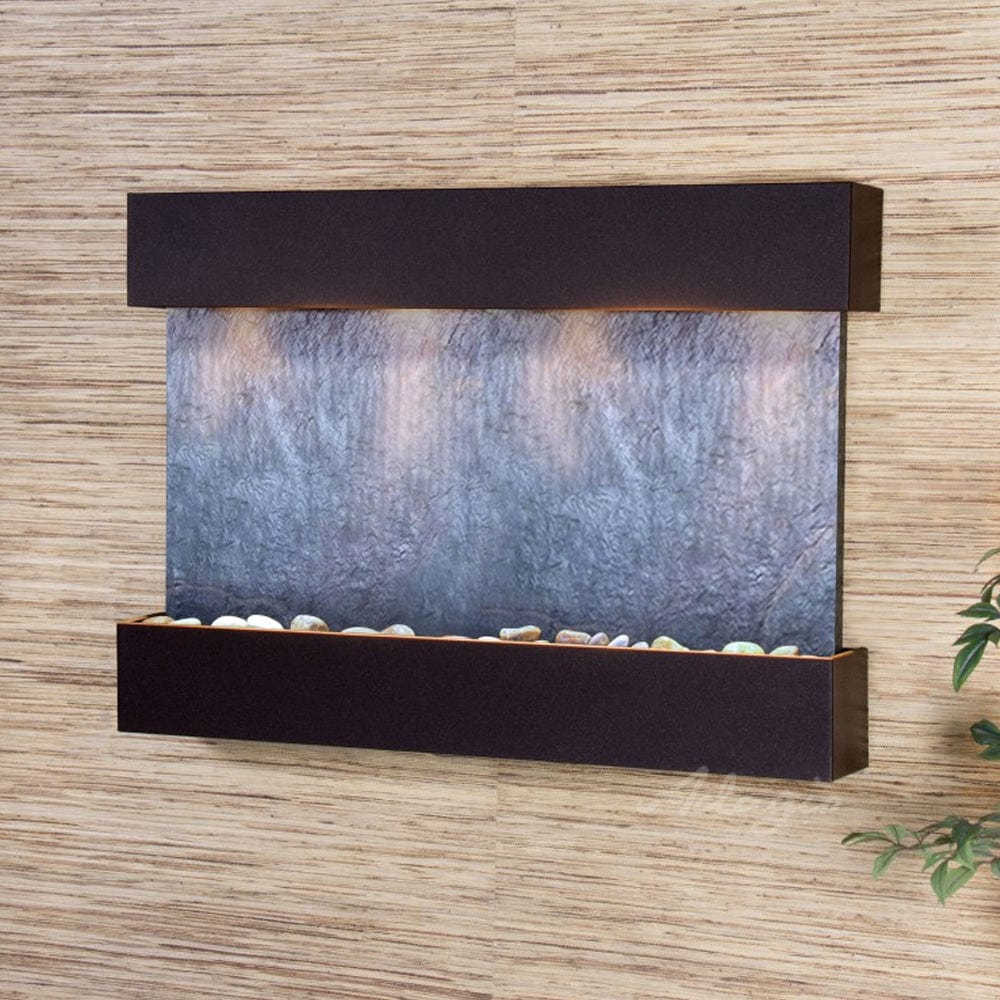 ReflectionCreek-BlackFeatherStone-AntiqueBronze - Outdoor Art Pros