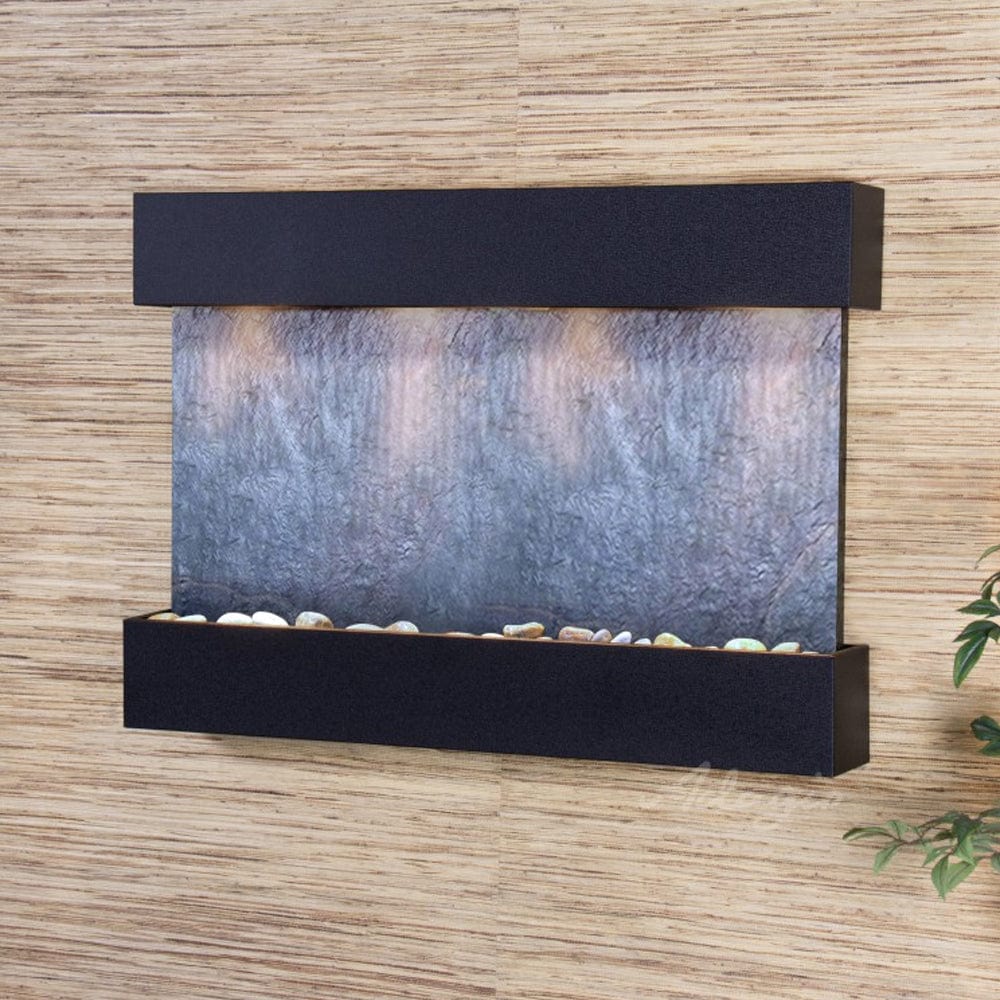ReflectionCreek-BlackFeatherStone-TexturedBlack - Outdoor Art Pros