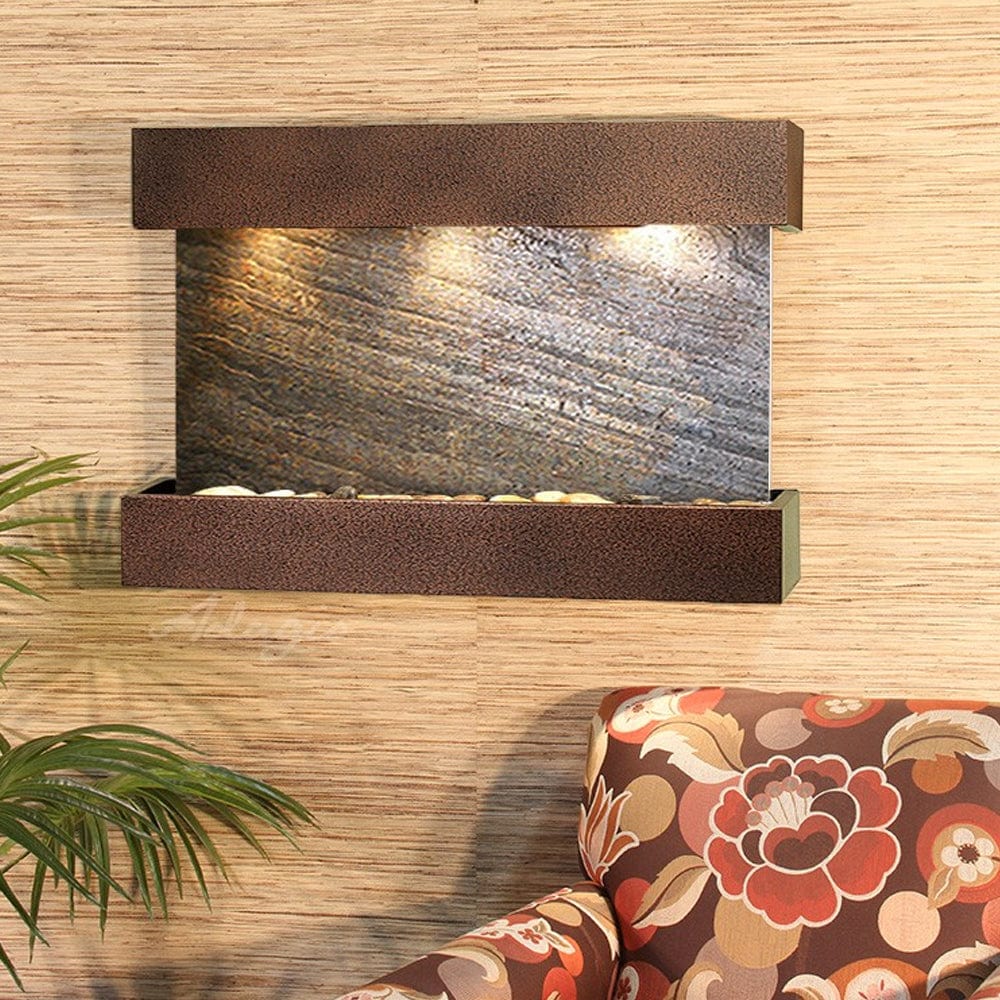 ReflectionCreek-GreenFeatherStone-CopperVein - Outdoor Art Pros