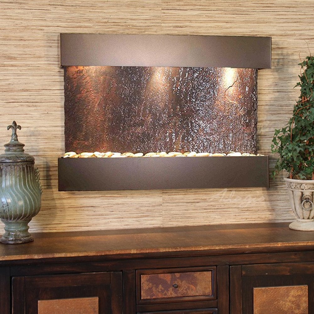 ReflectionCreek-Multi-ColorSlate-AntiqueBronze - Outdoor Art Pros