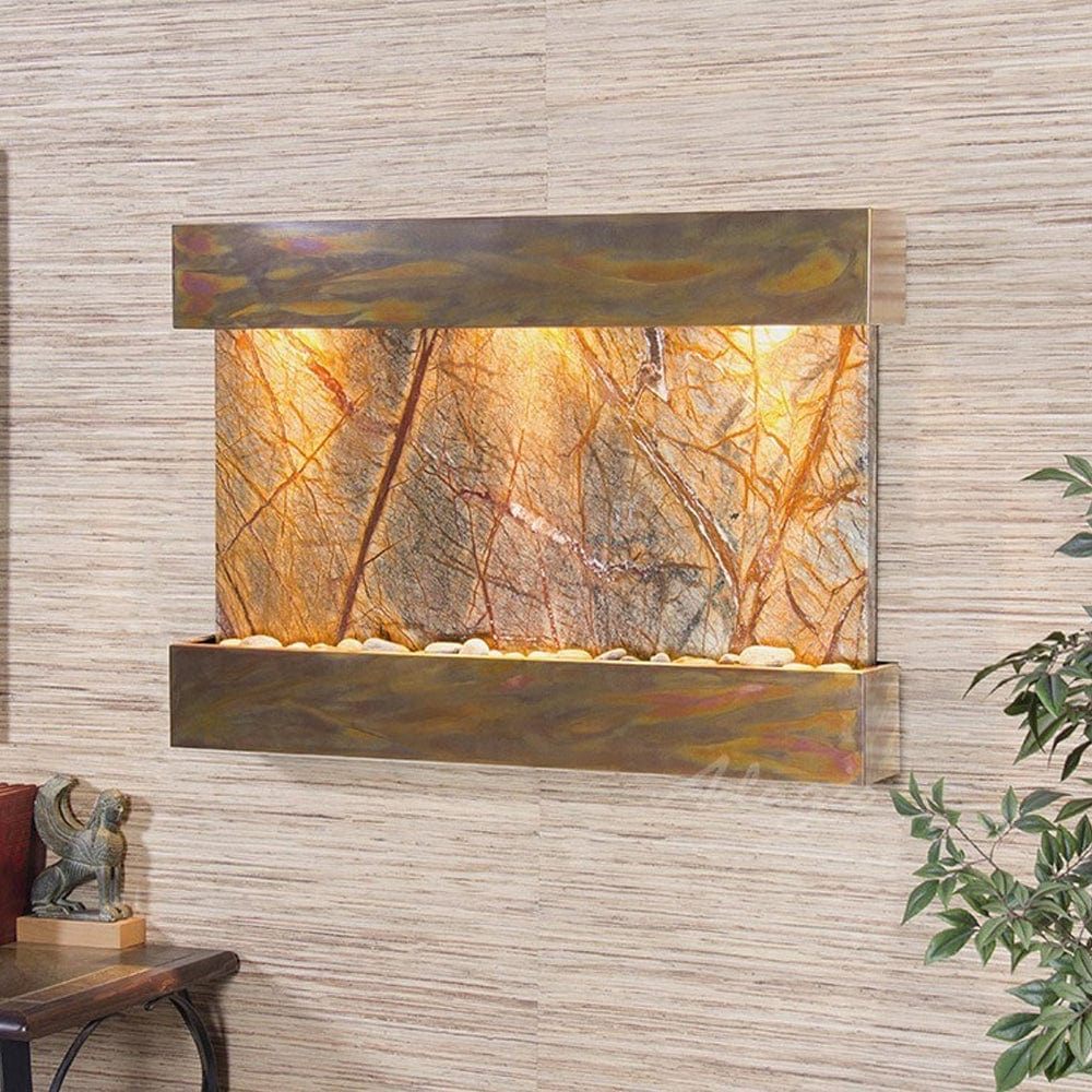 ReflectionCreek-RainforestBrownMarble-RusticCopper - Outdoor Art Pros