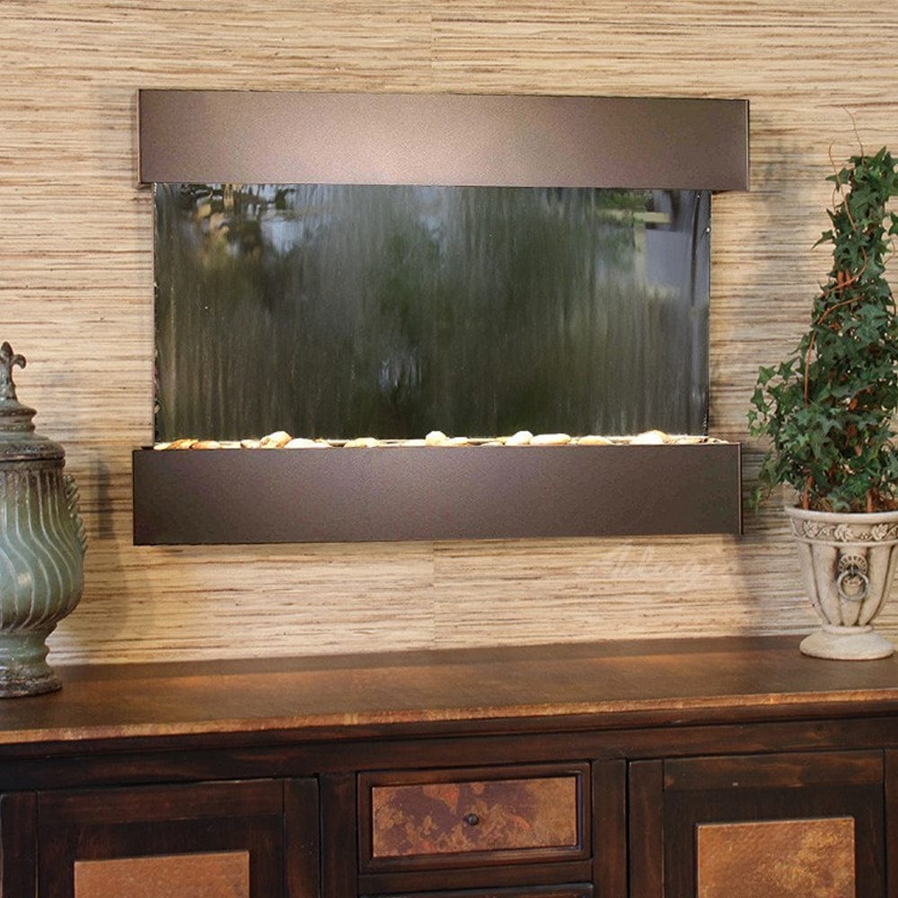 ReflectionCreek-SilverMirror-AntiqueBronze - Outdoor Art Pros