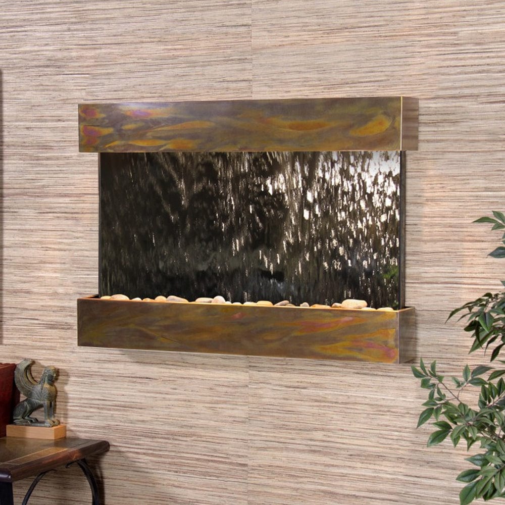 ReflectionCreek-SilverMirror-RusticCopper -Outdoor Art Pros