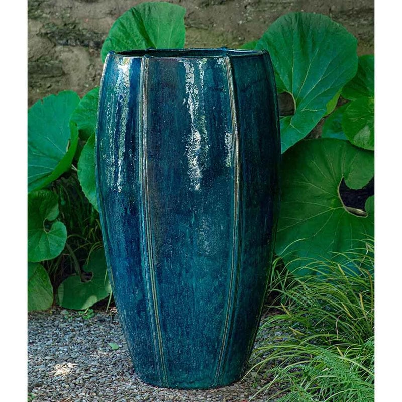 Rib Vault Planter Tall | Glazed Collection