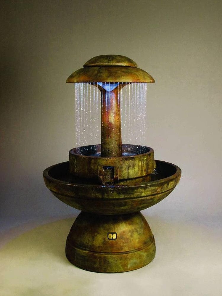 Ring of Diamonds Outdoor Fountain - Outdoor Art Pros