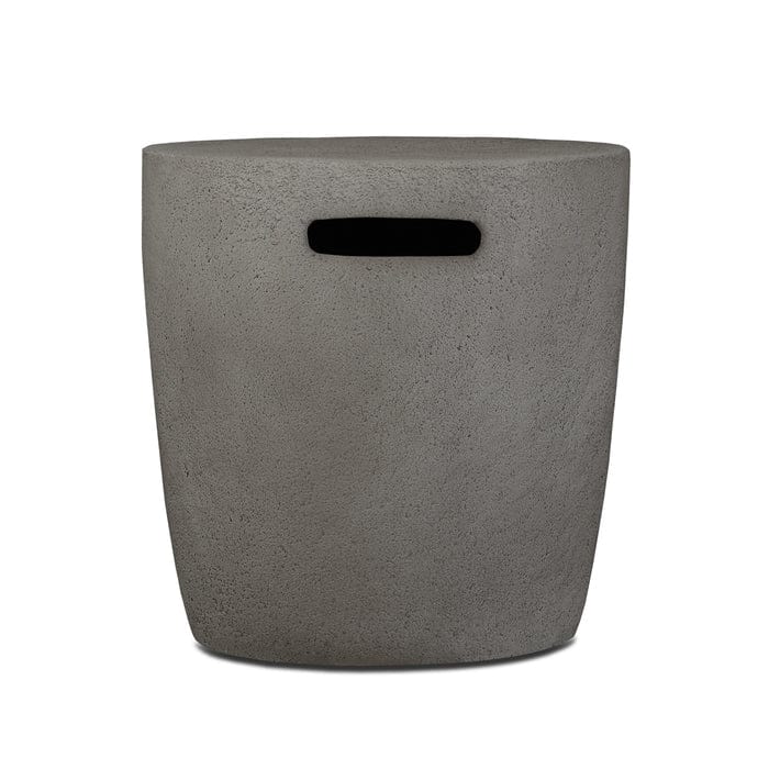 Riverside Propane Tank Cover in Glacier Gray - Outdoor Art Pros