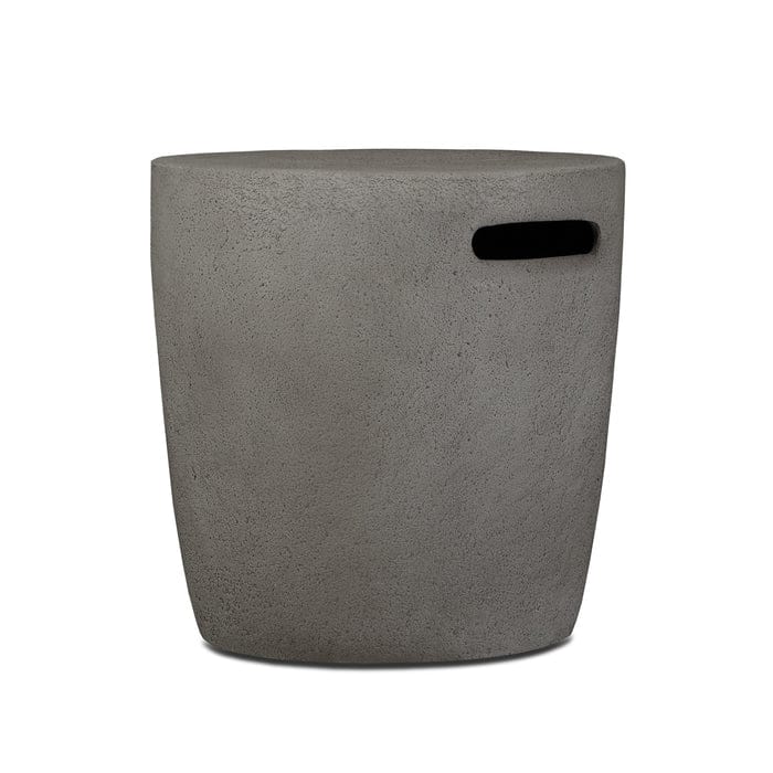 Riverside Propane Tank Cover in Glacier Gray - Outdoor Art Pros