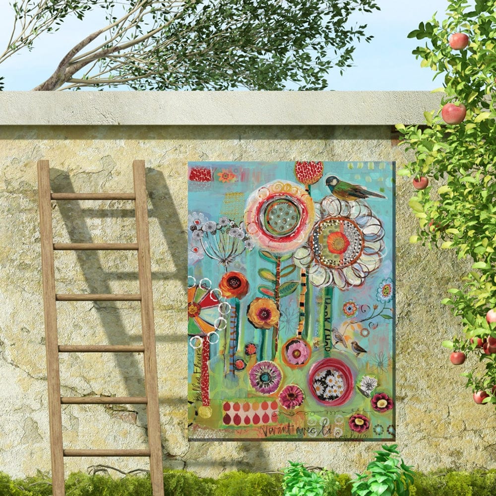 Sunshiny Day Outdoor Canvas Art - Outdoor Art Pros