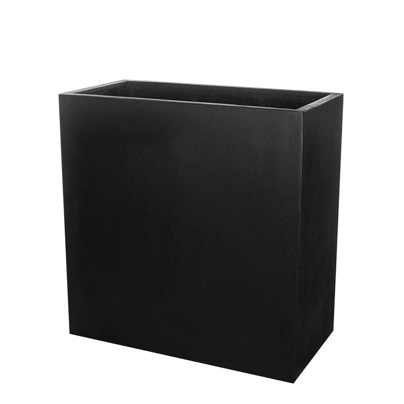 Sandal Planter 361836 in Onyx Black Lite - Outdoor Art Pros