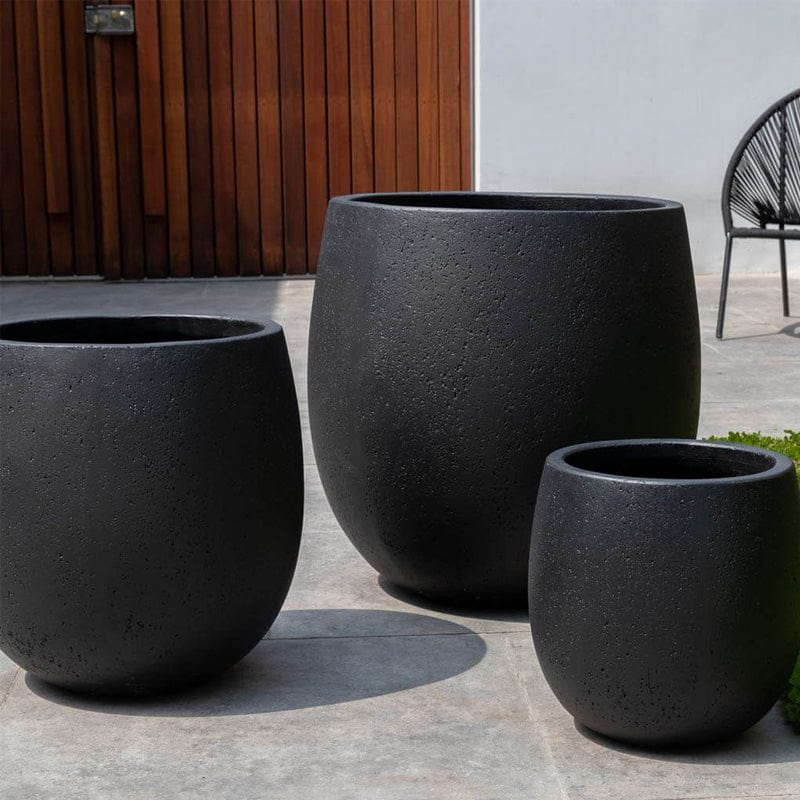 Sandos Planter Nested Set of 3| Fiber Cement Collection