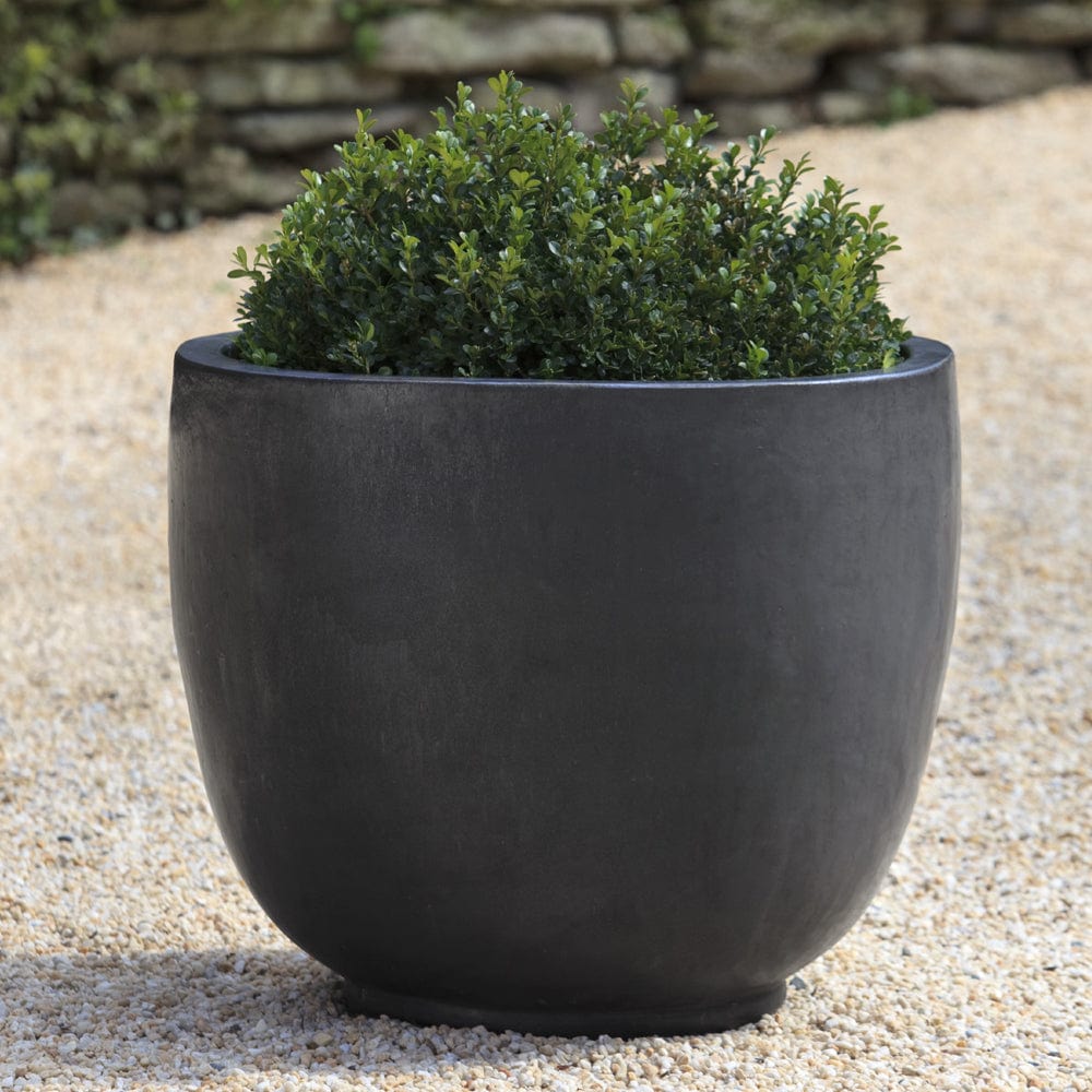 Sem Planter in Graphite - Outdoor Art Pros