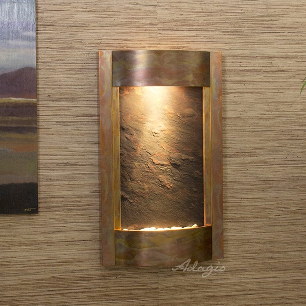 SereneWaters-Multi-ColorFeatherStone-RusticCopper-White - Outdoor Art Pros