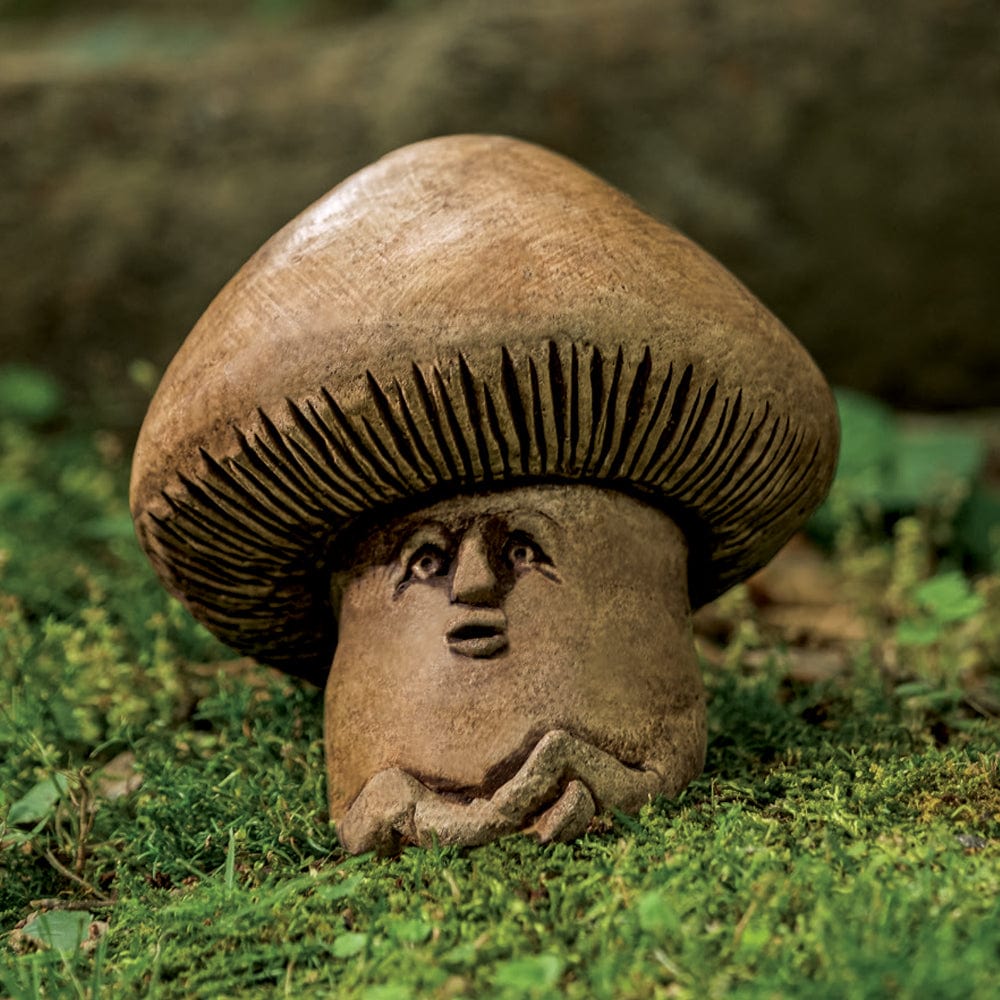Shroom Cast Stone Garden Statue - Outdoor Art Pros