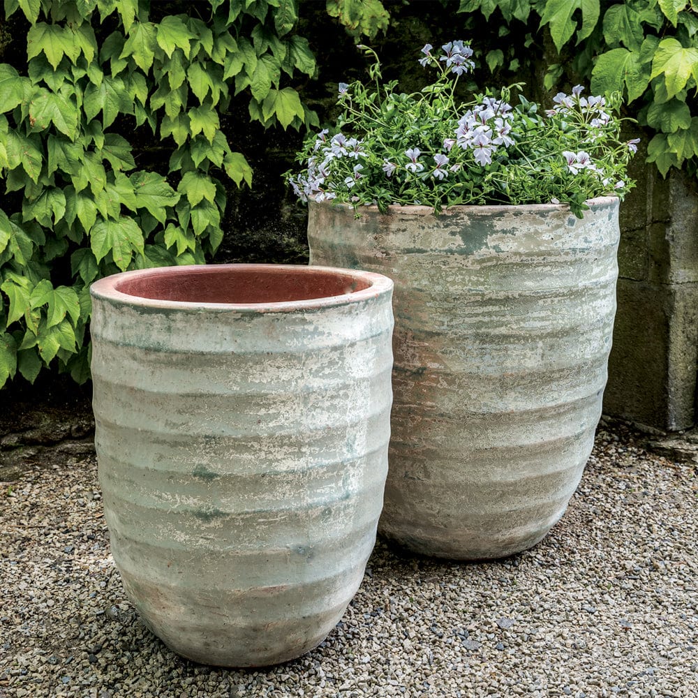 Sistina Vicolo Planter Set of 2 in Vicolo Terra - Outdoor Art Pros
