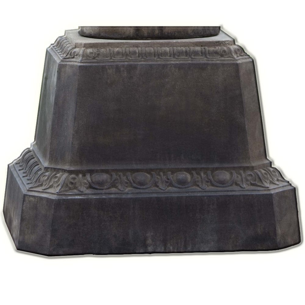 Smithsonian Egg & Dart Pedestal - Outdoor Art Pros