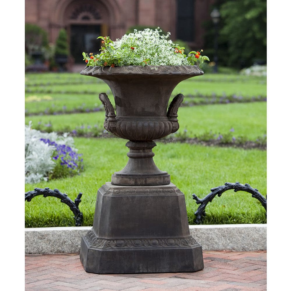 Smithsonian Egg & Dart Pedestal - Outdoor Art Pros