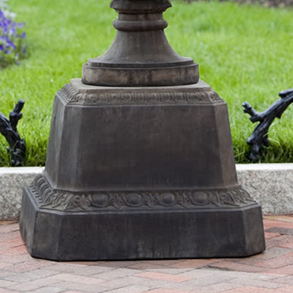 Smithsonian Egg & Dart Pedestal - Outdoor Art Pros