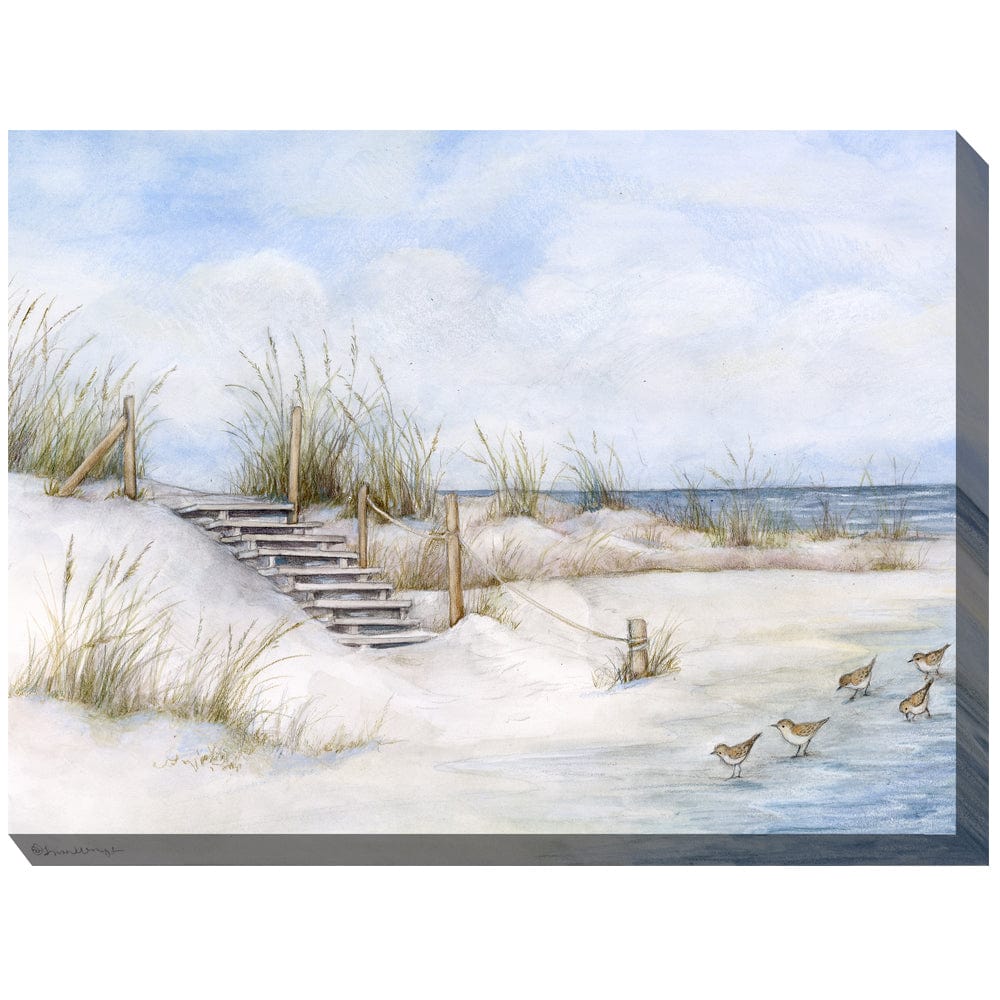 Soft Sands Outdoor Canvas Art - Outdoor Art Pros
