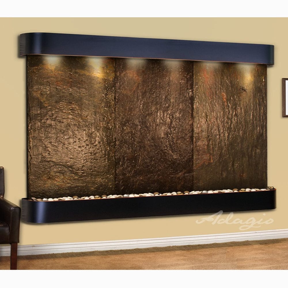 SolitudeRiver-Multi-ColorSlate-BlackenedCopper-Rounded-White - Outdoor Art Pros