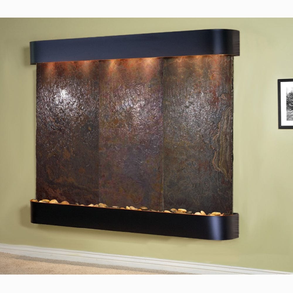 SolitudeRiver-Multi-ColorSlate-BlackenedCopper-Rounded-White - Outdoor Art Pros