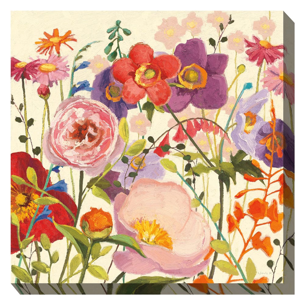 Spring Frolic Outdoor Canvas Art - Outdoor Art Pros