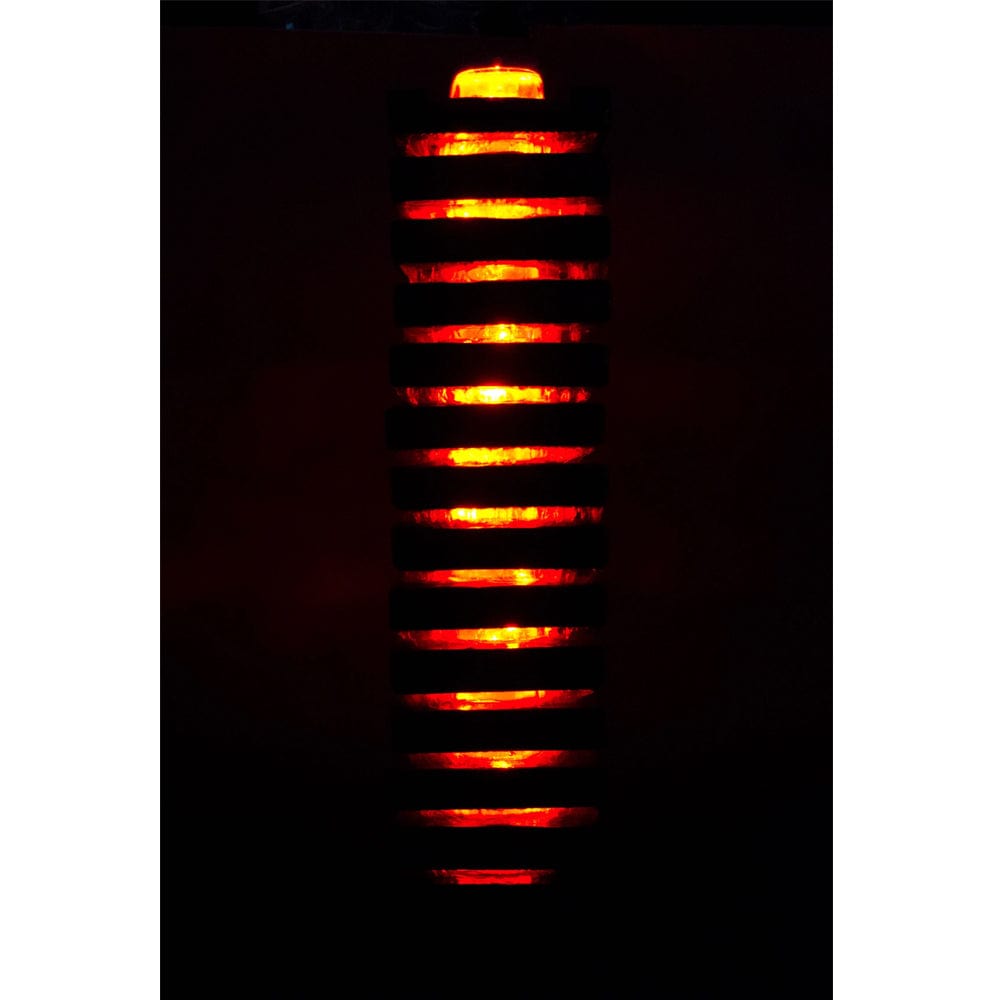 Square Luminaire Fountain - Outdoor Art Pros