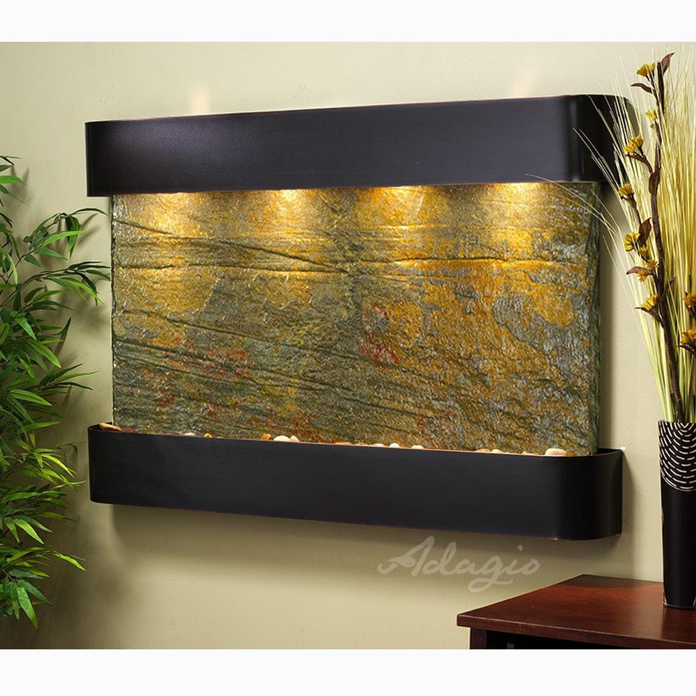 SunriseSprings-GreenSlate-BlackenedCopper-Rounded-White - Outdoor Art Pros