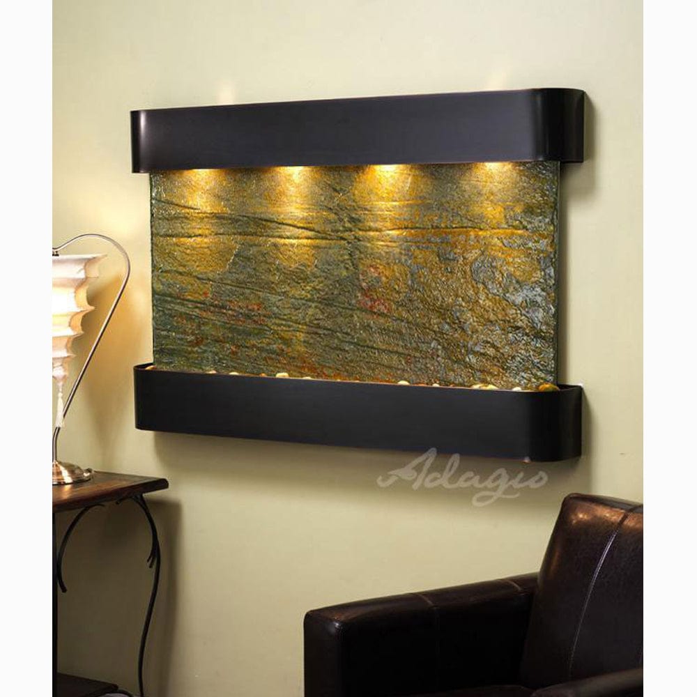 SunriseSprings-GreenSlate-BlackenedCopper-Rounded-White - Outdoor Art Pros