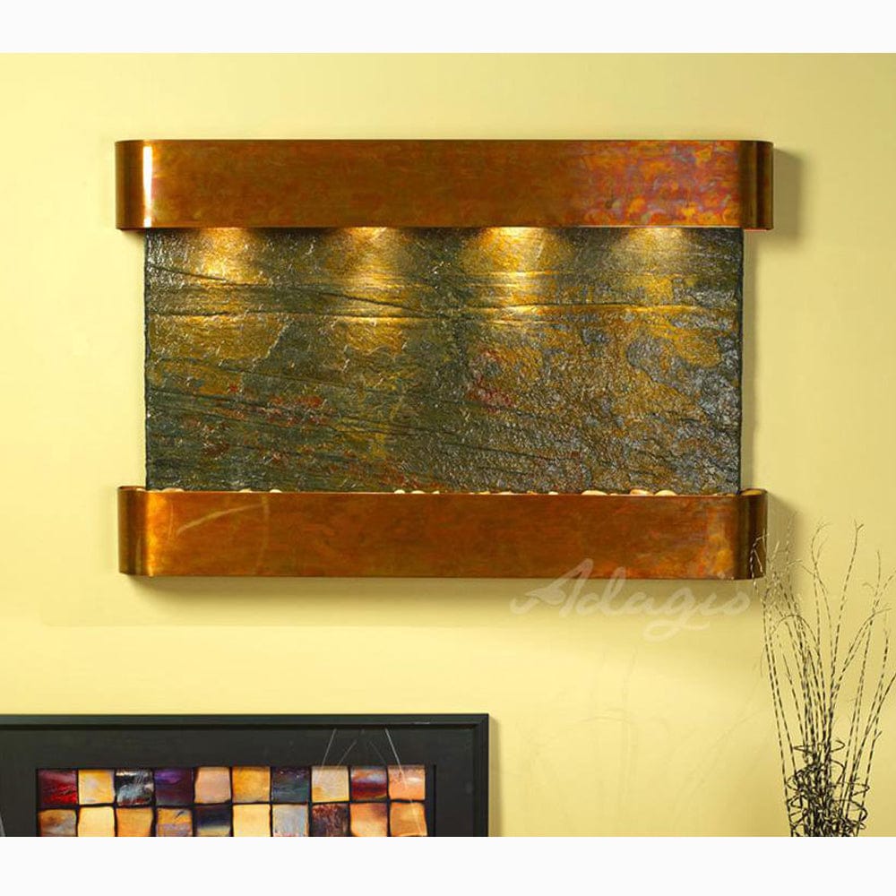 SunriseSprings-GreenSlate-RusticCopper-Rounded-White -Outdoor Art Pros