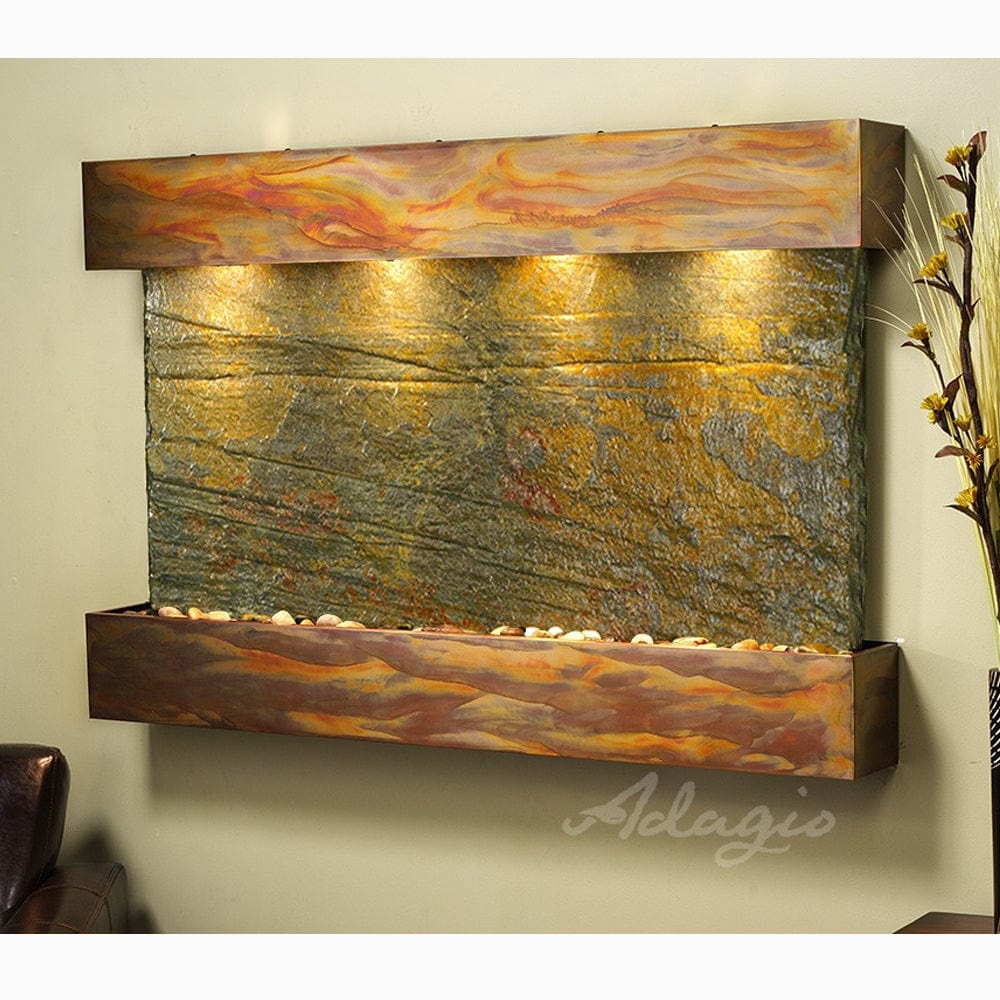 SunriseSprings-GreenSlate-RusticCopper-Squared-White - Outdoor Art Pros